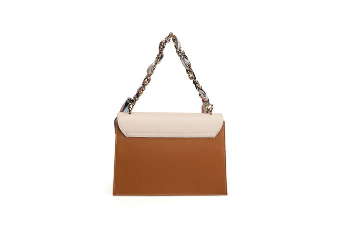 Lucky Bees Bolso Bandolera 918 Crema y Tostado